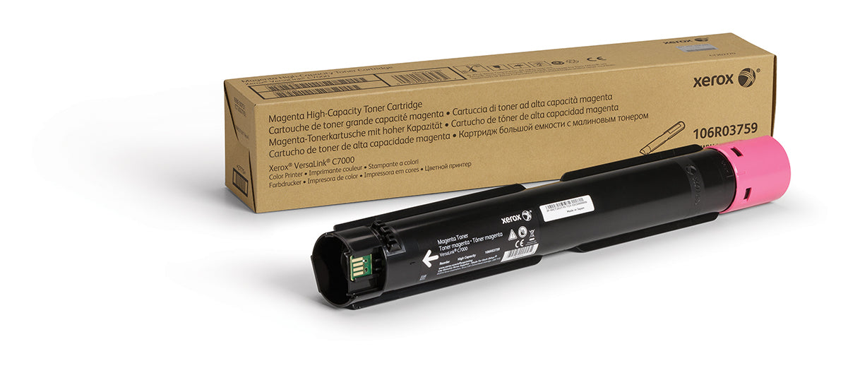 Xerox Cartuccia toner Magenta a Alta capacità da 10100 Pagine per Stampante a colori ® VersaLink® C7000 (106R03759)