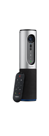 Logitech ConferenceCam Connect Full HD Webcam Argento / nero (960-001034)