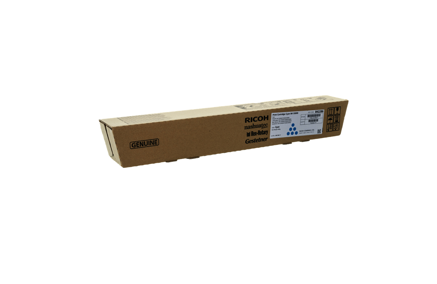 ORIGINAL Ricoh toner ciano 842286 IM C4500 ~22500 Seiten