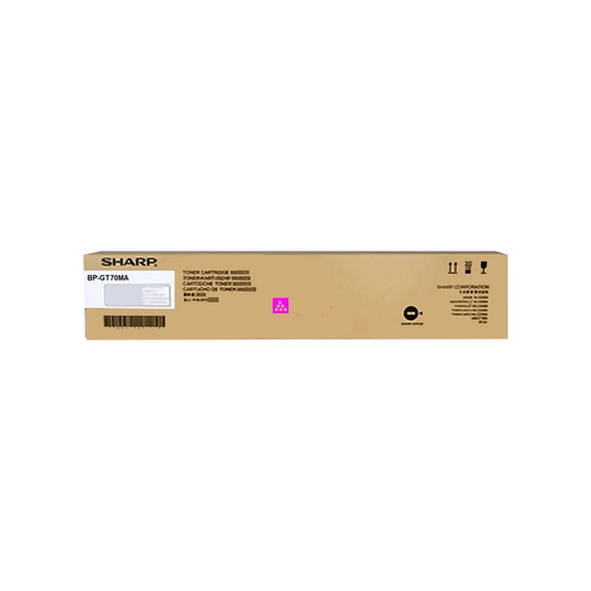 ORIGINAL Sharp toner magenta BP-GT70MA ~24000 Seiten